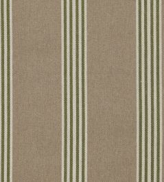 Falmouth Stripe Fabric by Ian Mankin Latte/Khaki Falmouth Stripe Fabric by Ian Mankin Latte/Khaki