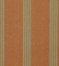 Falmouth Stripe Fabric by Ian Mankin Rust/Mustard Falmouth Stripe Fabric by Ian Mankin Rust/Mustard