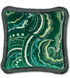 Fantasia Cushion 50 x 50cm by Romo Malachite Fantasia Cushion 50 x 50cm by Romo Malachite