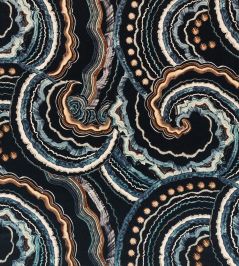 Fantasia Velvet Fabric by Romo Eclipse Fantasia Velvet Fabric by Romo Eclipse
