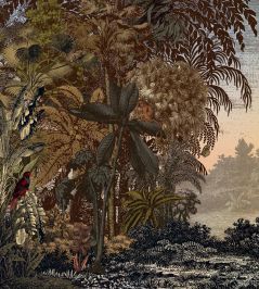 Fantasy Landscape Mural by Caselio Marron Clair Kaki Fantasy Landscape Mural by Caselio Marron Clair Kaki