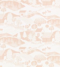 Far Far Away Wallpaper by Villa Nova Blush Far Far Away Wallpaper by Villa Nova Blush