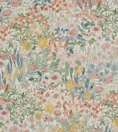 Faria Flowers Fabric by Liberty Lichen Faria Flowers Fabric by Liberty Lichen