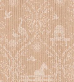 Farmyard Friends Wallpaper by Eijffinger Peach Farmyard Friends Wallpaper by Eijffinger Peach