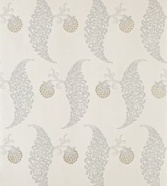 Rosslyn Wallpaper by Farrow & Ball Shaded White Rosslyn Wallpaper by Farrow & Ball Shaded White