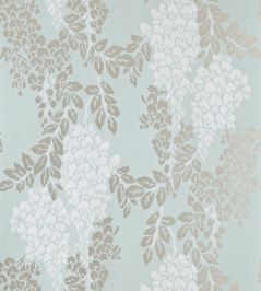 Wisteria Wallpaper by Farrow & Ball Teresa's Green Wisteria Wallpaper by Farrow & Ball Teresa's Green