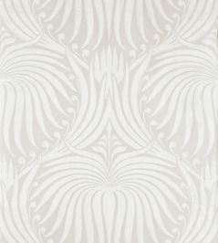 Lotus Wallpaper by Farrow & Ball Skimming Stone / Pointing Lotus Wallpaper by Farrow & Ball Skimming Stone / Pointing