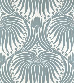 Lotus Wallpaper by Farrow & Ball Oval Room Blue Lotus Wallpaper by Farrow & Ball Oval Room Blue