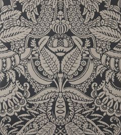 Orangerie Wallpaper by Farrow & Ball Off-Black Orangerie Wallpaper by Farrow & Ball Off-Black