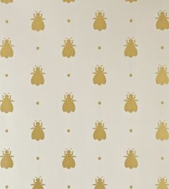 Bumble Bee Wallpaper by Farrow & Ball Light Grey Bumble Bee Wallpaper by Farrow & Ball Light Grey