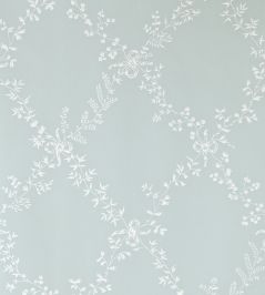 Toile Trellis Wallpaper by Farrow & Ball Pavilion Blue Toile Trellis Wallpaper by Farrow & Ball Pavilion Blue