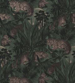 Faunacation Wallpaper by Divine Savages Hunter Green Faunacation Wallpaper by Divine Savages Hunter Green