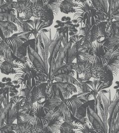 Faunacation Wallpaper by Divine Savages Monochrome Faunacation Wallpaper by Divine Savages Monochrome