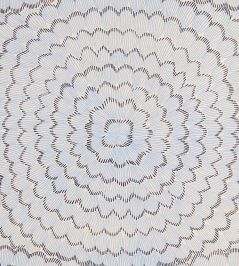 Feather Bloom Sisal Wallpaper by Schumacher Two Blues Feather Bloom Sisal Wallpaper by Schumacher Two Blues