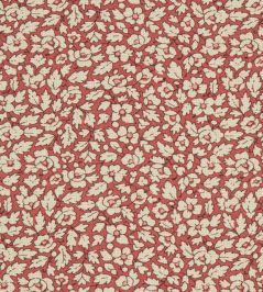 Feather Petals Fabric by Liberty Red Lac Feather Petals Fabric by Liberty Red Lac