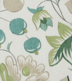 Feather Trail in Perkin Fabric by Liberty Jade Feather Trail in Perkin Fabric by Liberty Jade