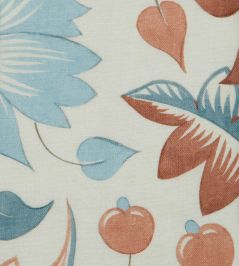 Feather Trail in Perkin Fabric by Liberty Lapis Feather Trail in Perkin Fabric by Liberty Lapis