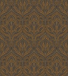 Felix Wallpaper by Casamance Noir/dore Felix Wallpaper by Casamance Noir/dore