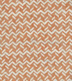 Chiltern Fabric by Fermoie Orange Chiltern Fabric by Fermoie Orange