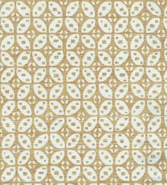 Hamble Fabric by Fermoie Ochre Hamble Fabric by Fermoie Ochre