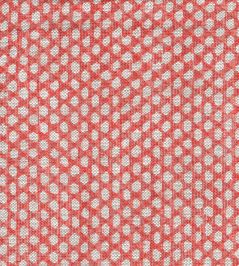 Wicker Linen Fabric by Fermoie Red Wicker Linen Fabric by Fermoie Red
