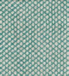 Wicker Linen Fabric by Fermoie Aqua Wicker Linen Fabric by Fermoie Aqua