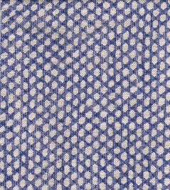 Wicker Linen Fabric by Fermoie Blueberry Wicker Linen Fabric by Fermoie Blueberry