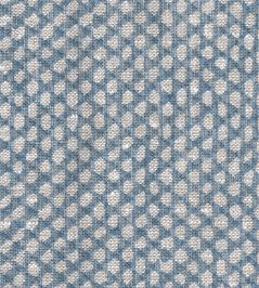 Wicker Linen Fabric by Fermoie Blue Wicker Linen Fabric by Fermoie Blue