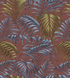 Fern Wallpaper by Jannelli&Volpi Aubergine Fern Wallpaper by Jannelli&Volpi Aubergine