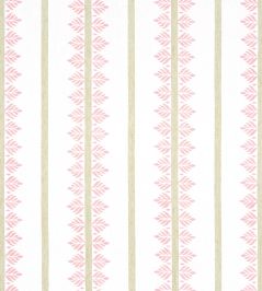 Fern Stripe Fabric by Anna French Blush Fern Stripe Fabric by Anna French Blush