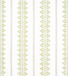 Fern Stripe Fabric by Anna French Green Fern Stripe Fabric by Anna French Green