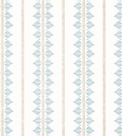 Fern Stripe Wallpaper by Anna French Spa Blue Fern Stripe Wallpaper by Anna French Spa Blue