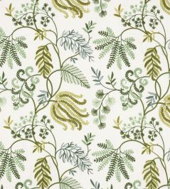 Fern Tree Fabric by Colefax and Fowler Green Fern Tree Fabric by Colefax and Fowler Green