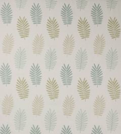 Ferndown Fabric by Jane Churchill Aqua / Leaf Ferndown Fabric by Jane Churchill Aqua / Leaf