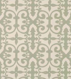 Ferne Park Wallpaper by Schumacher Sage Ferne Park Wallpaper by Schumacher Sage
