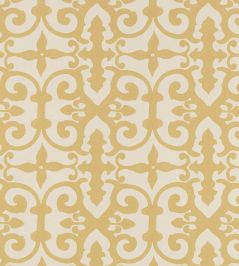 Ferne Park Wallpaper by Schumacher Straw Ferne Park Wallpaper by Schumacher Straw