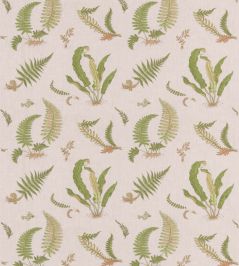 Ferns Embroidery Fabric by GP & J Baker Green/Natural Ferns Embroidery Fabric by GP & J Baker Green/Natural
