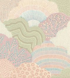 Fernshaw Wallpaper by Woodchip & Magnolia Pastel Fernshaw Wallpaper by Woodchip & Magnolia Pastel