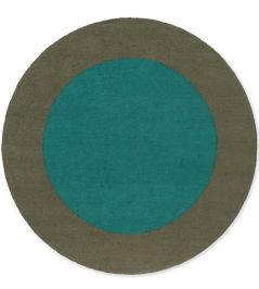 Festival Round Rug by Brink & Campman Aqua Festival Round Rug by Brink & Campman Aqua