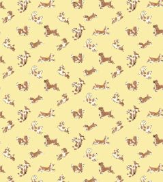 Fete De Chien Wallpaper by Scalamandre Lemon And Siena Fete De Chien Wallpaper by Scalamandre Lemon And Siena