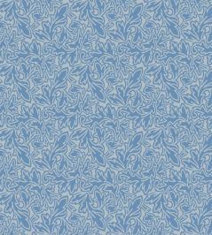 Feuille Wallpaper by Farrow & Ball Parma Gray / Cooks Blue Feuille Wallpaper by Farrow & Ball Parma Gray / Cooks Blue