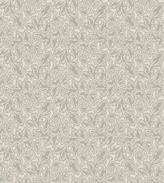 Feuille Wallpaper by Farrow & Ball School House White / Blue Gray Feuille Wallpaper by Farrow & Ball School House White / Blue Gray