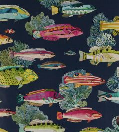 Fidji Wallpaper by Manuel Canovas Marine Fidji Wallpaper by Manuel Canovas Marine
