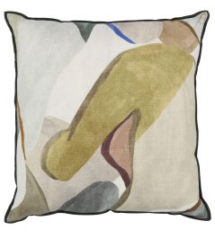 Figura Cushion 55 x 55cm by Black Edition Verdure Figura Cushion 55 x 55cm by Black Edition Verdure