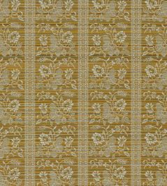 Filigree Bellagio Stripe Fabric by Zoffany Silk Yellow Filigree Bellagio Stripe Fabric by Zoffany Silk Yellow