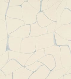 Filigree Sisal Wallpaper by Schumacher Sky Filigree Sisal Wallpaper by Schumacher Sky