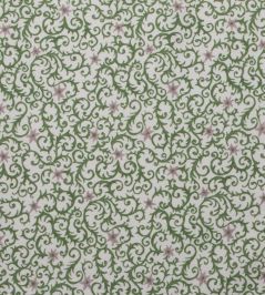 Filigree Fabric by Titley and Marr Olive Filigree Fabric by Titley and Marr Olive