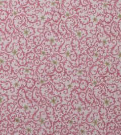 Filigree Fabric by Titley and Marr Pink Filigree Fabric by Titley and Marr Pink