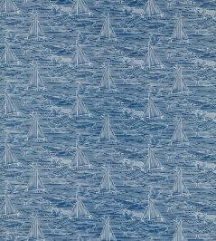 Fin Fabric by Studio G Navy Fin Fabric by Studio G Navy
