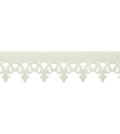 Finlay Scalloped Border Trimming by Samuel & Sons Ivory Finlay Scalloped Border Trimming by Samuel & Sons Ivory